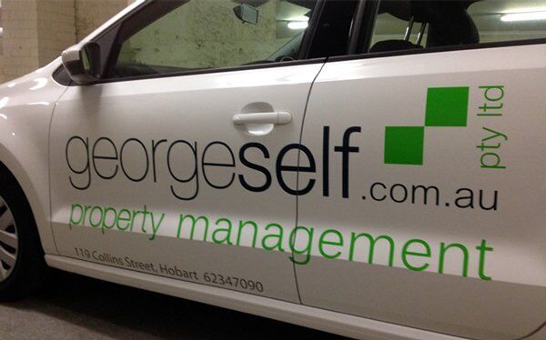 car signage cost basic lettering
