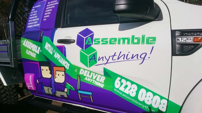 Partial Ute Wrap Assemble Anything