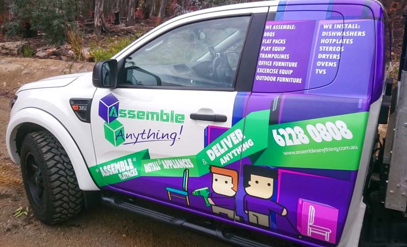 Partial Ute Wrap Assemble Anything