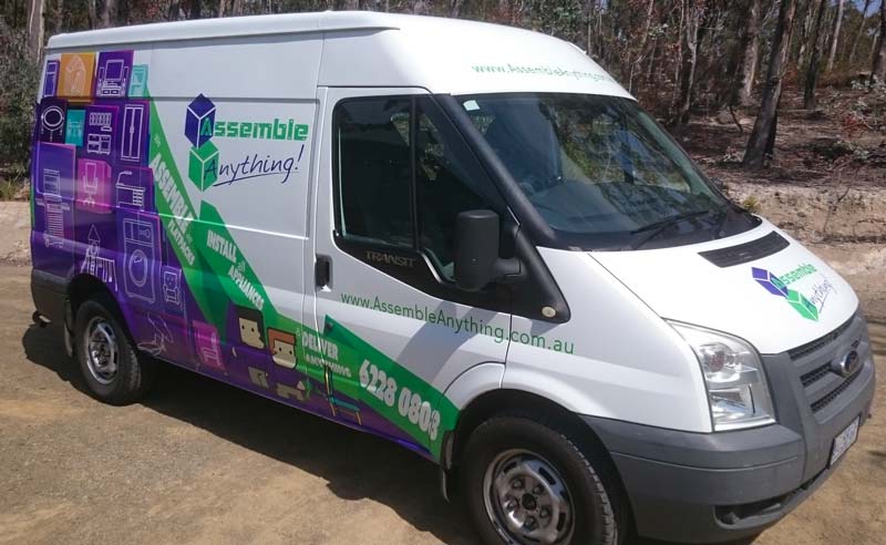 Partial Van Wrap Assemble Anything