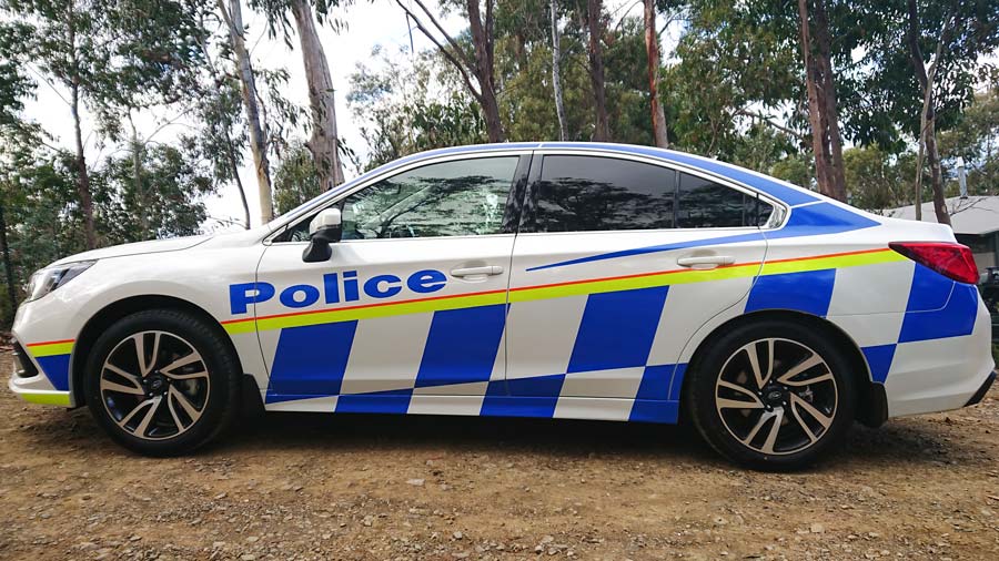 Police Tasmania Fleet Graphics